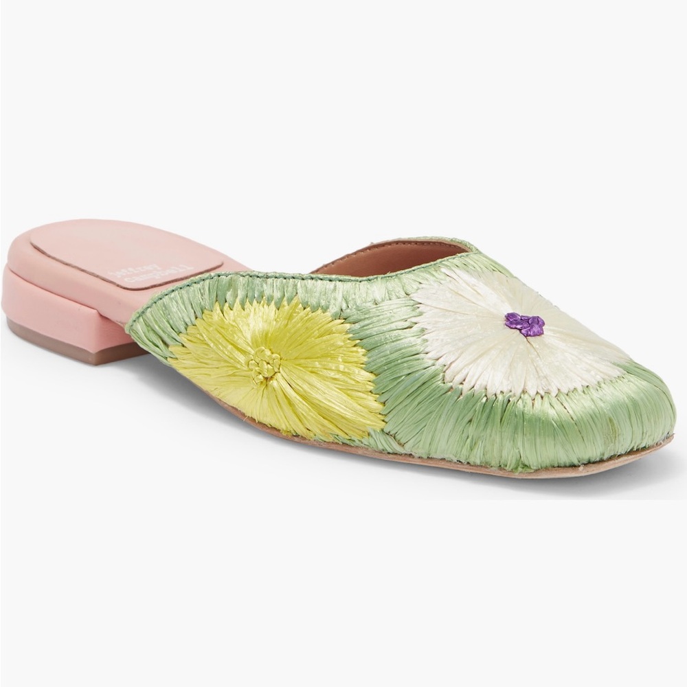 Jeffrey Campbell Floral Flats